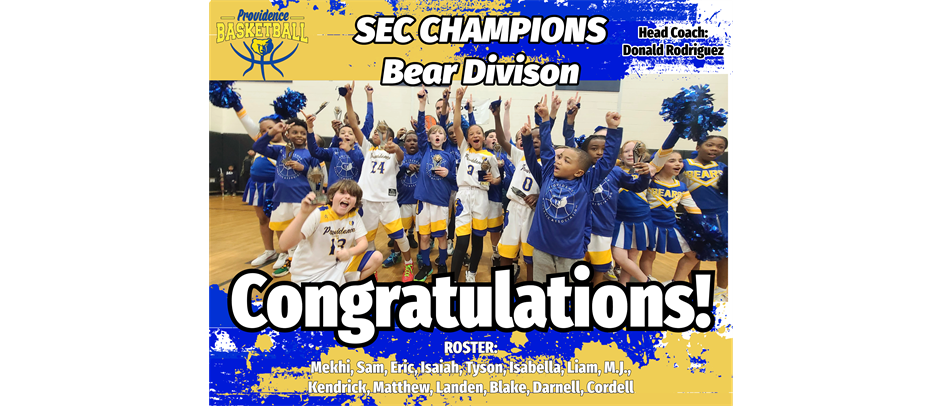 2023 Basketball Bears Win SEC Champs