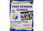 FREE Football Summer Clinics