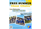 Free Summer Cheer Clinics